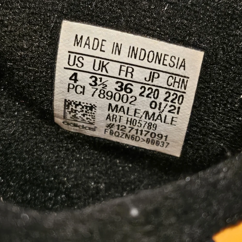 Adidas The Simpsons x Superstar 'Squishee' Mens Sz 4 | Wmns 5 #H05789